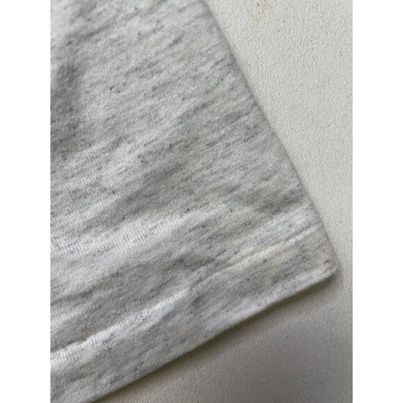 VINTAGE Top Tee Blank T-shirt Men Large USA 80s 90s Single Stitch - Picture 2 of 9